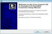 Free Convert DV to Youtube FLV iPod MP4 Converter 6.2