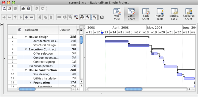 RationalPlan Single Project For Mac 3.25.5 正式版