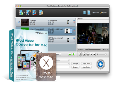 Tipard iPod Video Converter for Mac 4.2.28 正式版