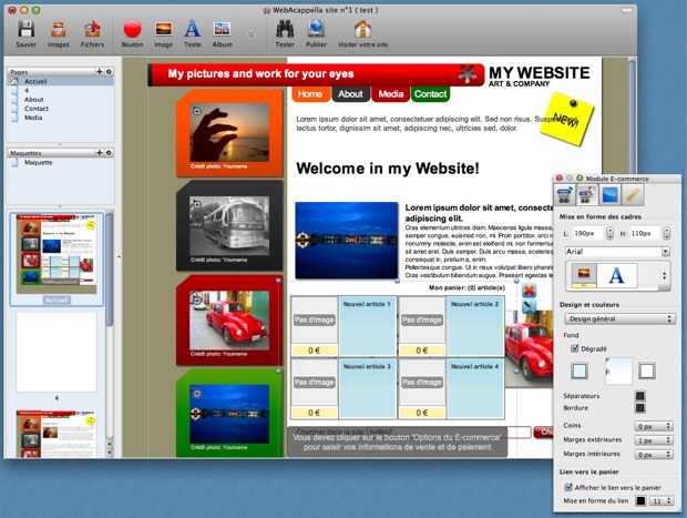 WebAcappella For Mac 4.3.42 正式版