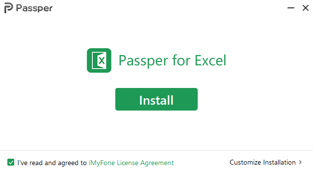 Passper for Excel