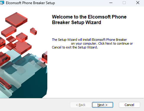 Elcomsoft Phone Breaker