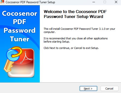 Cocosenor PDF Password Tuner