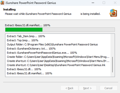 iSunshare PowerPoint Password Genius