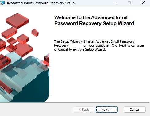 Advanced Intuit Password Recovery