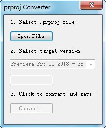 prproj Convert