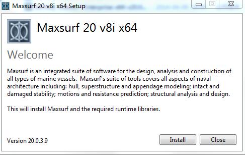 船舶设计分析软件(Bentley Maxsurf Enterprise) v20.00.03.09中文版