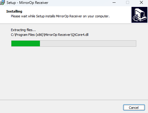 MirrorOp Receiver