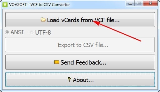 VCF to CSV Converter