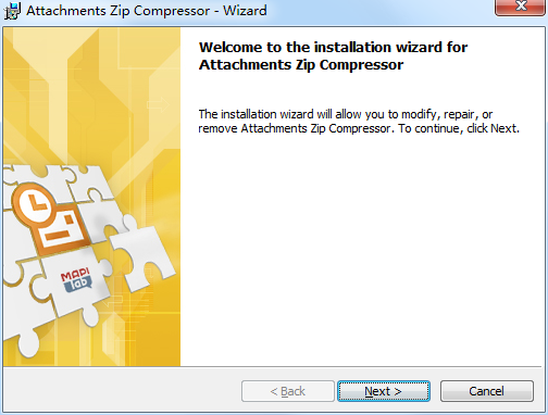 Attachments Zip Compressor(AZC)