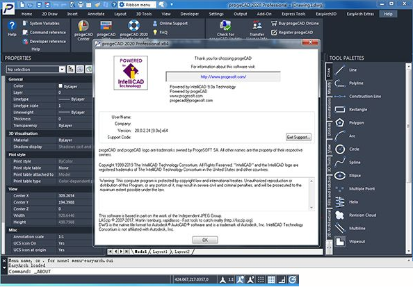 ProgeCAD Pro 2020