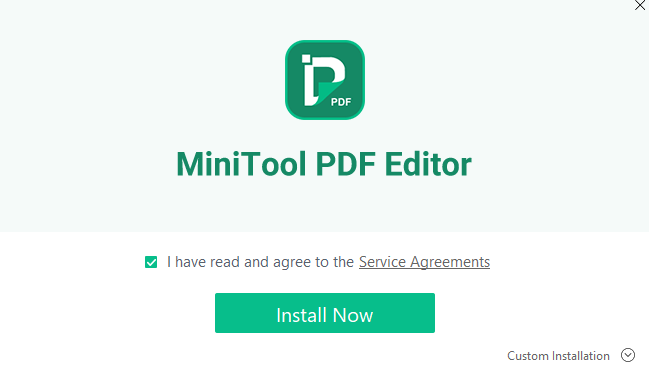 MiniTool PDF Editor