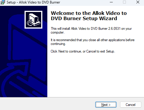 Allok Video to DVD Burner