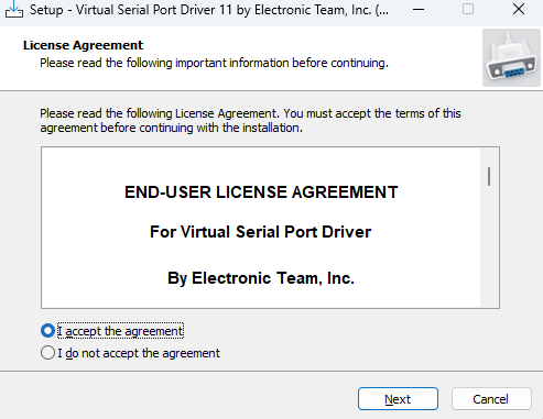 Virtual Serial Port Driver