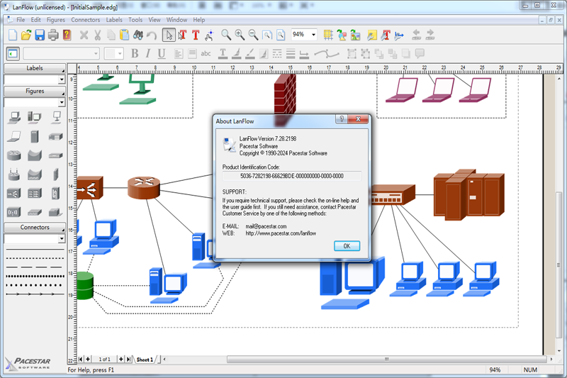 LanFlow Net Diagrammer