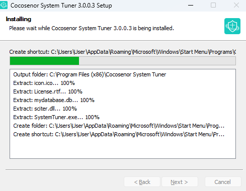 Cocosenor System Tuner