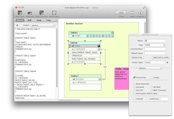 SQLEditor for mac