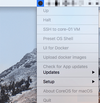 CoreOS VM for Mac