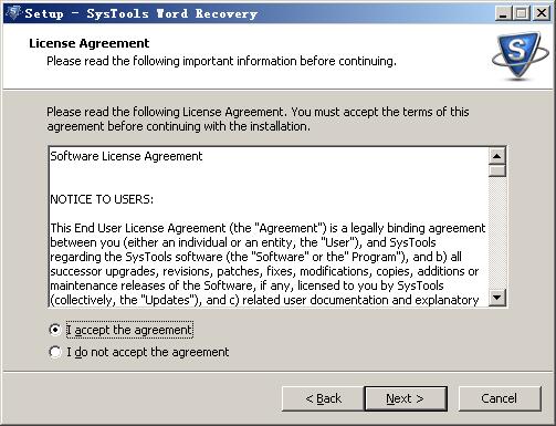 SysTools Word Recovery(word文件修复工具) v4.0.0.0免费版